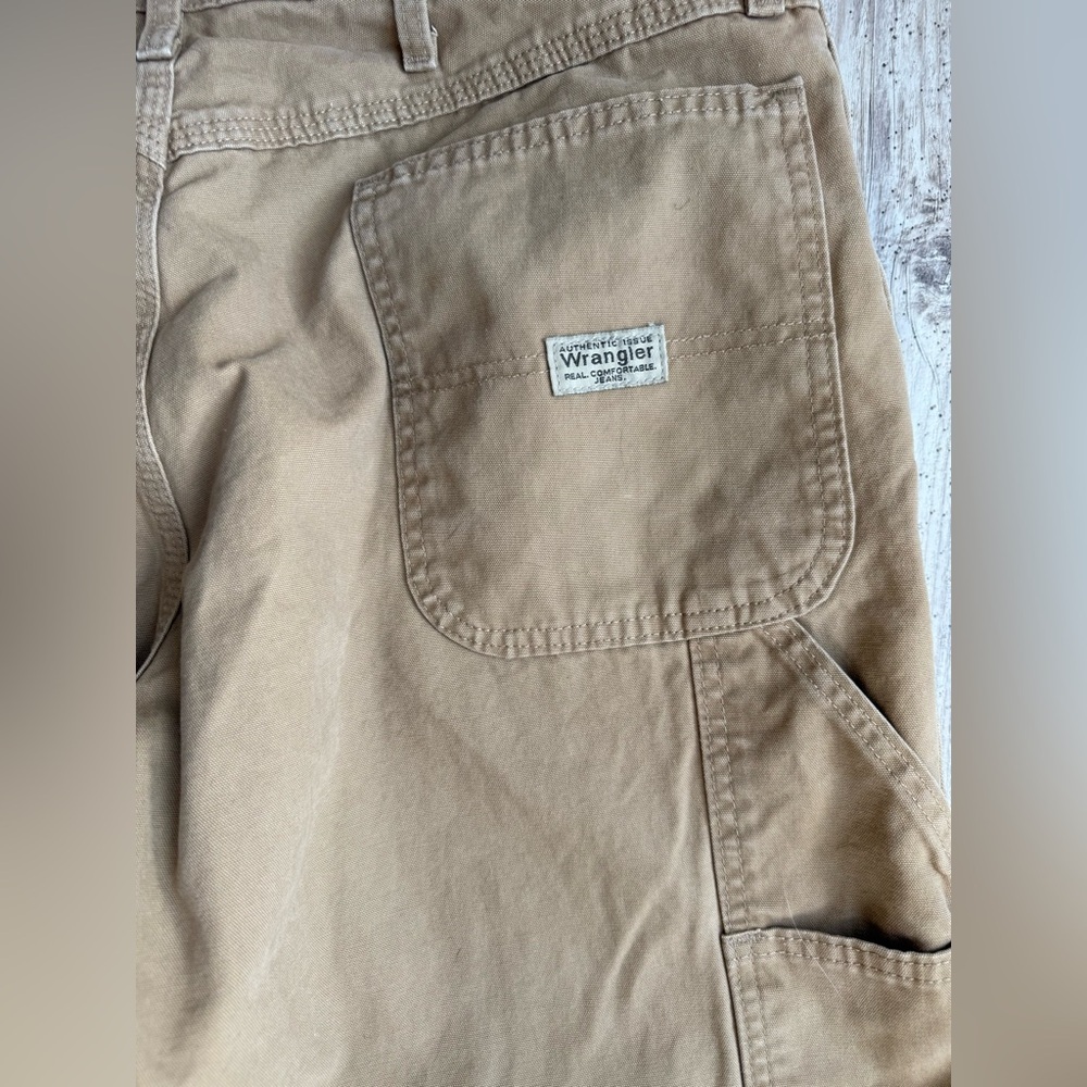 Wrangler Men's Beige Cargo Pants~36x30 - Picture 4 of 7